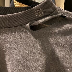 Anine Bing black tshirt